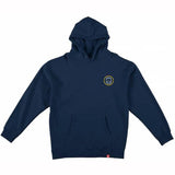 Spitfire Classic Swirl Fade Hoodie - Navy/Yellow Fade