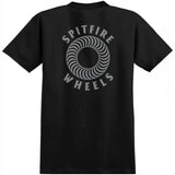 Spitfire Hollow Classic Pocket T Shirt - Black/Silver Fleck