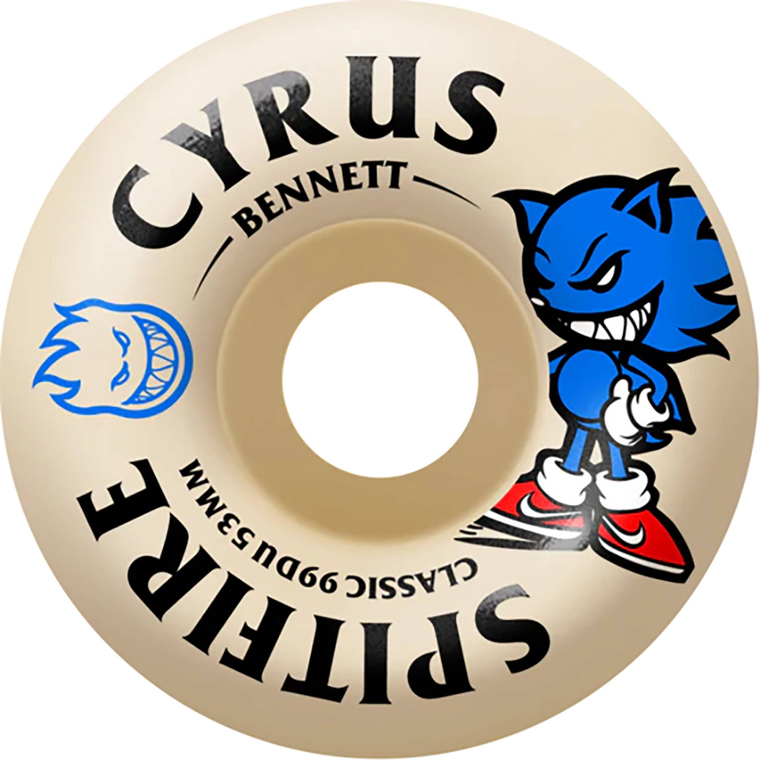 Spitfire Formula Four Bennett Burn Squad 99D Skateboard Wheels 53mm