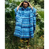 Saltrock Marks Reversible Poncho - Blue