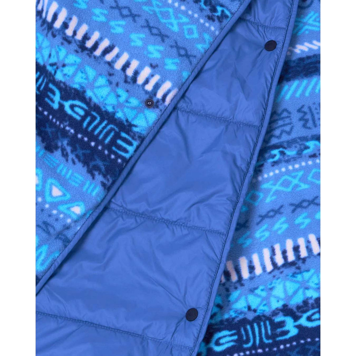 Saltrock Marks Reversible Poncho - Blue