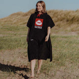 Saltrock Corp Changing Towel - Black/Red