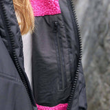 Saltrock Four Seasons Waterproof Changing Robe - Dark Pink
