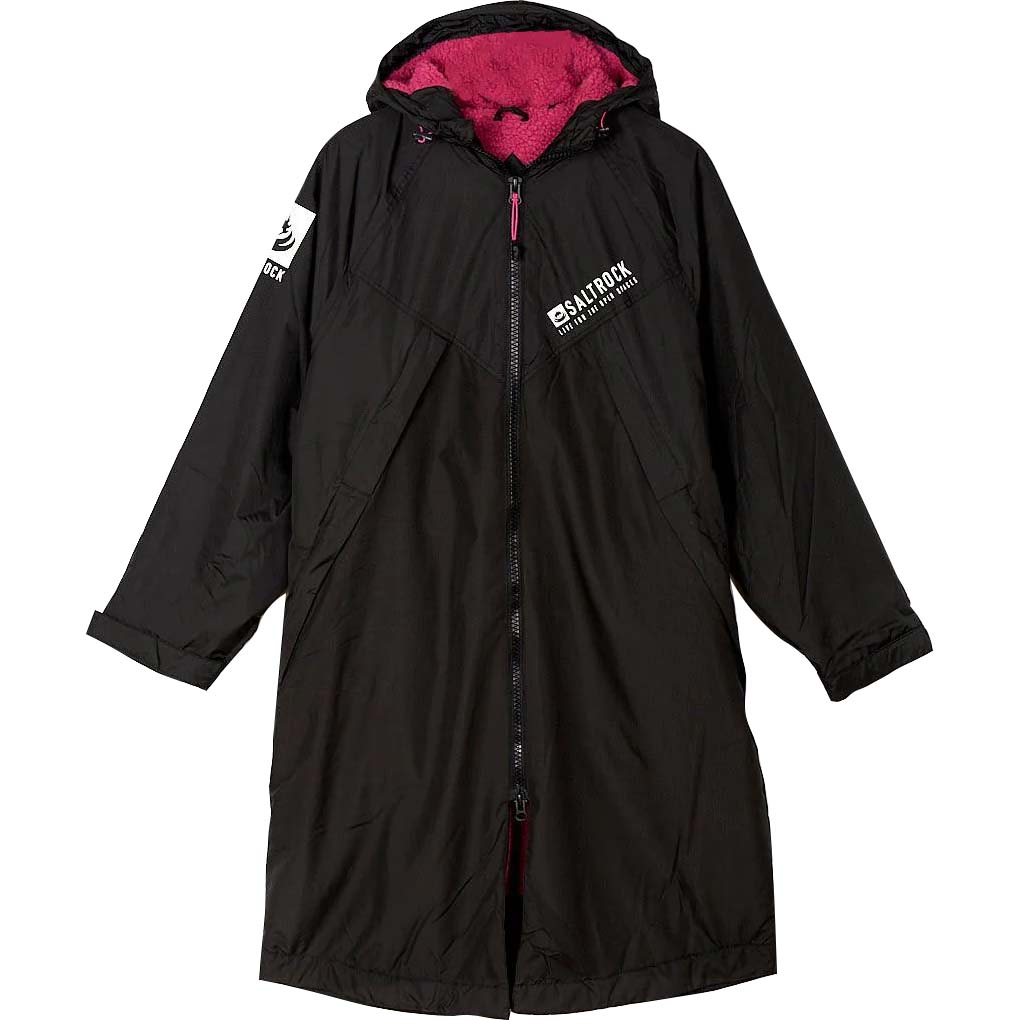 Saltrock Four Seasons Waterproof Changing Robe - Dark Pink