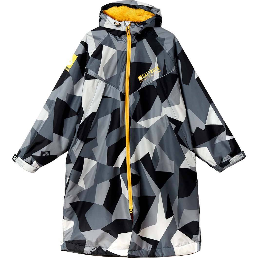 Saltrock Four Seasons Waterproof Changing Robe - Grey Camo