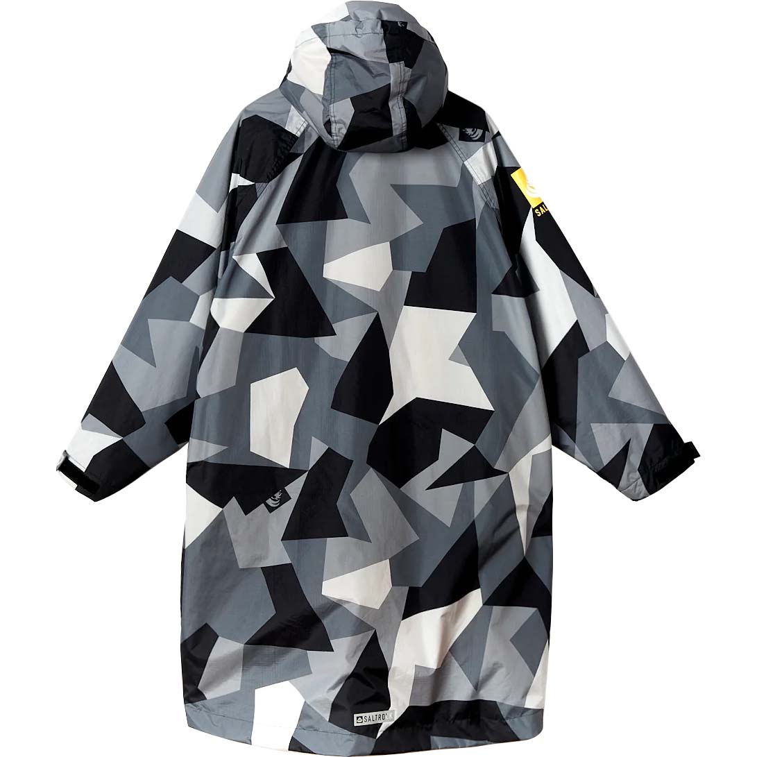 Saltrock Four Seasons Waterproof Changing Robe - Grey Camo