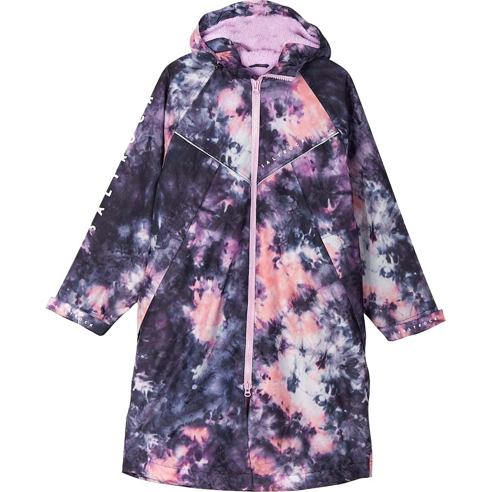Saltrock Four Seasons Waterproof Changing Robe - Tie Dye Pink
