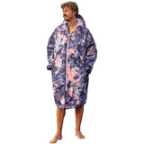 Saltrock Four Seasons Waterproof Changing Robe - Tie Dye Pink