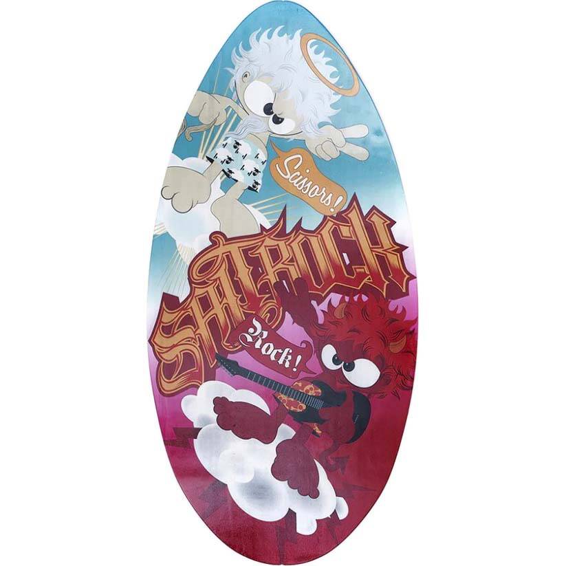 Saltrock Rock Scissors 41" Skimboard - Red