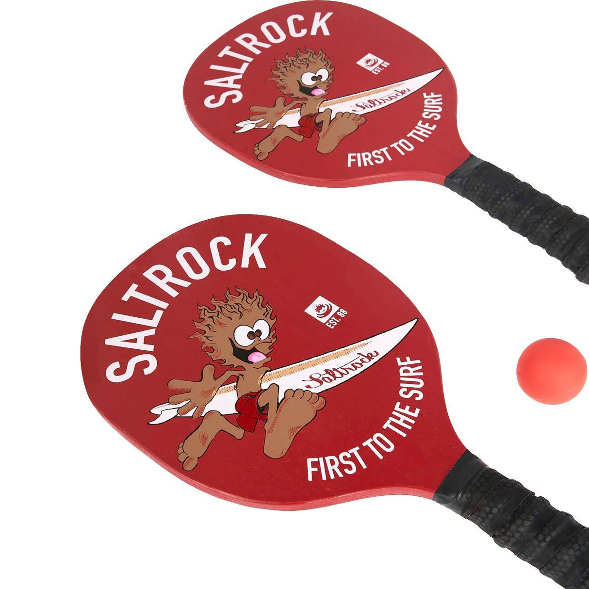 Saltrock Running Man Bat and Ball - Red