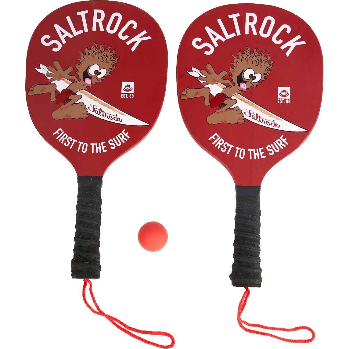 Saltrock Running Man Bat and Ball - Red