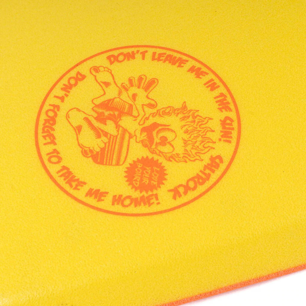 Saltrock Monstermash 37" Bodyboard - Yellow