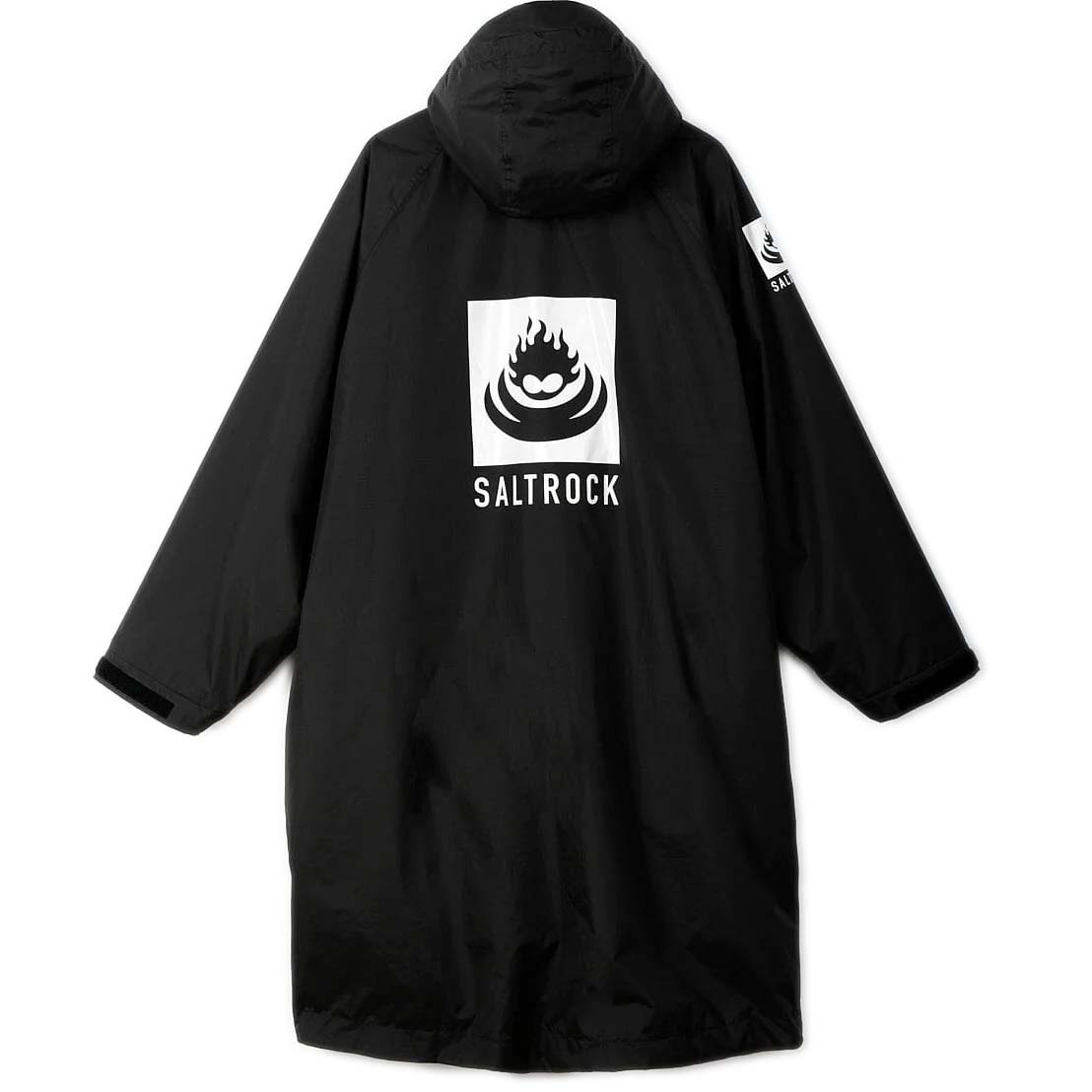 Saltrock Four Seasons Waterproof Changing Robe - Black/Blue