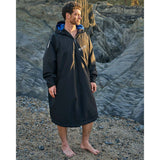 Saltrock Four Seasons Waterproof Changing Robe - Black/Blue