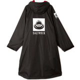 Saltrock Recycled Four Seasons Waterproof Changing Robe - Black/Red