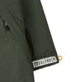 Saltrock Recycled Four Seasons Waterproof Changing Robe - Green/Aztec
