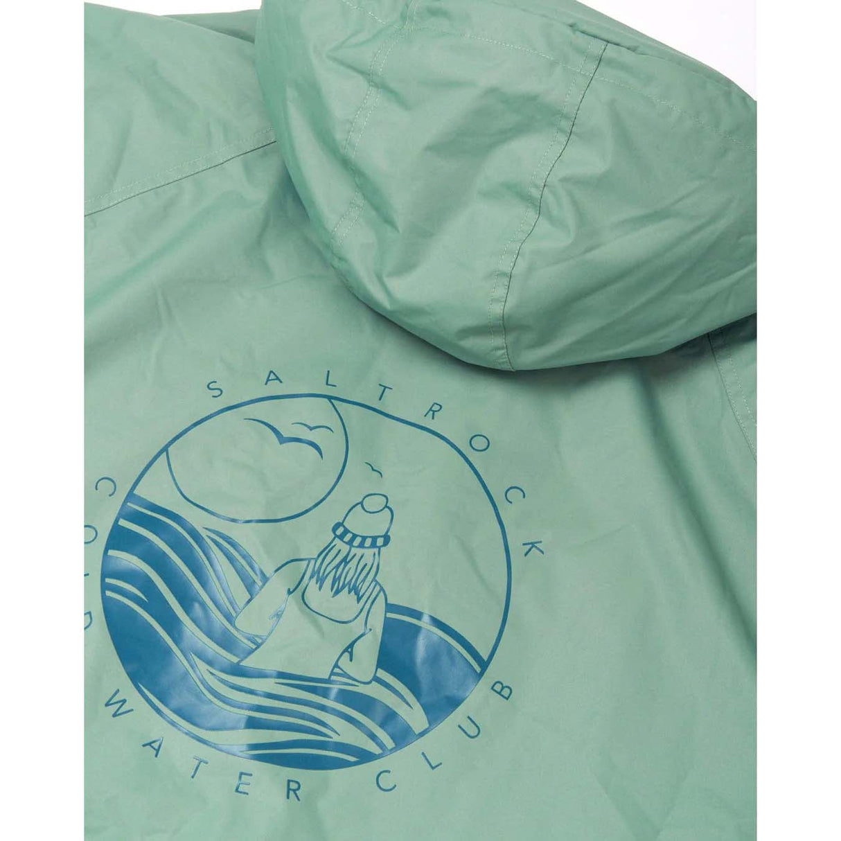 Saltrock Recycled Four Seasons Waterproof Changing Robe - Light Green