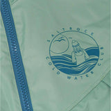 Saltrock Recycled Four Seasons Waterproof Changing Robe - Light Green