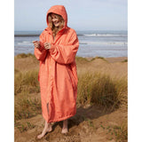 Saltrock Recycled Four Seasons Waterproof Changing Robe - Light Orange