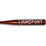 Sunsport Aluminium Baseball Bat 81cm - Red