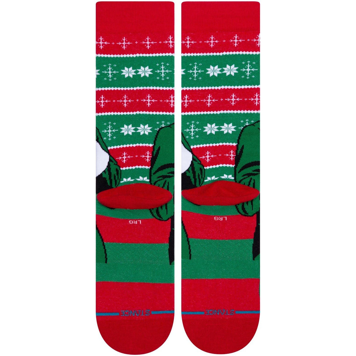 Stance Elf Cold Outside Socks - Red