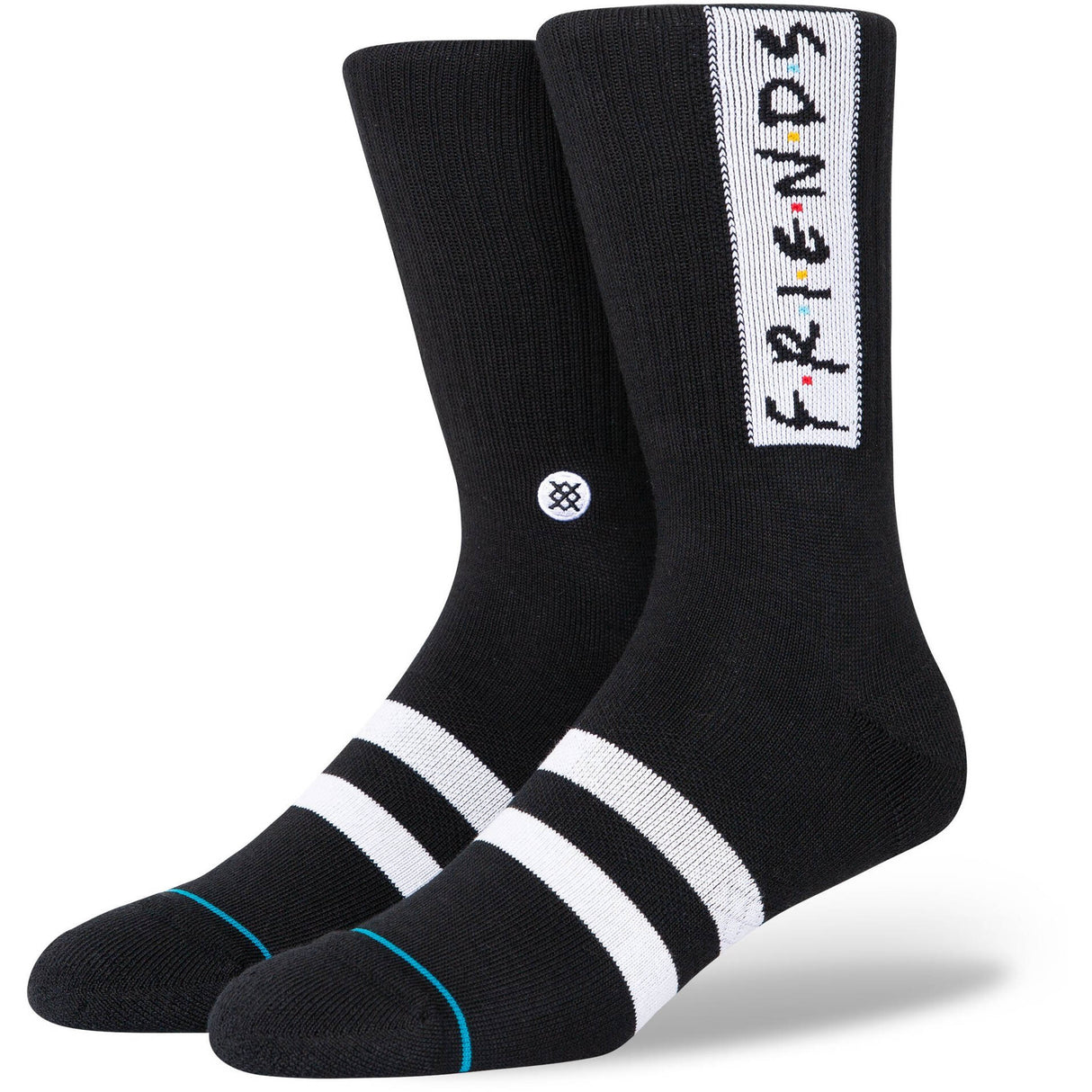 Stance Friends The First One Socks - Black Med
