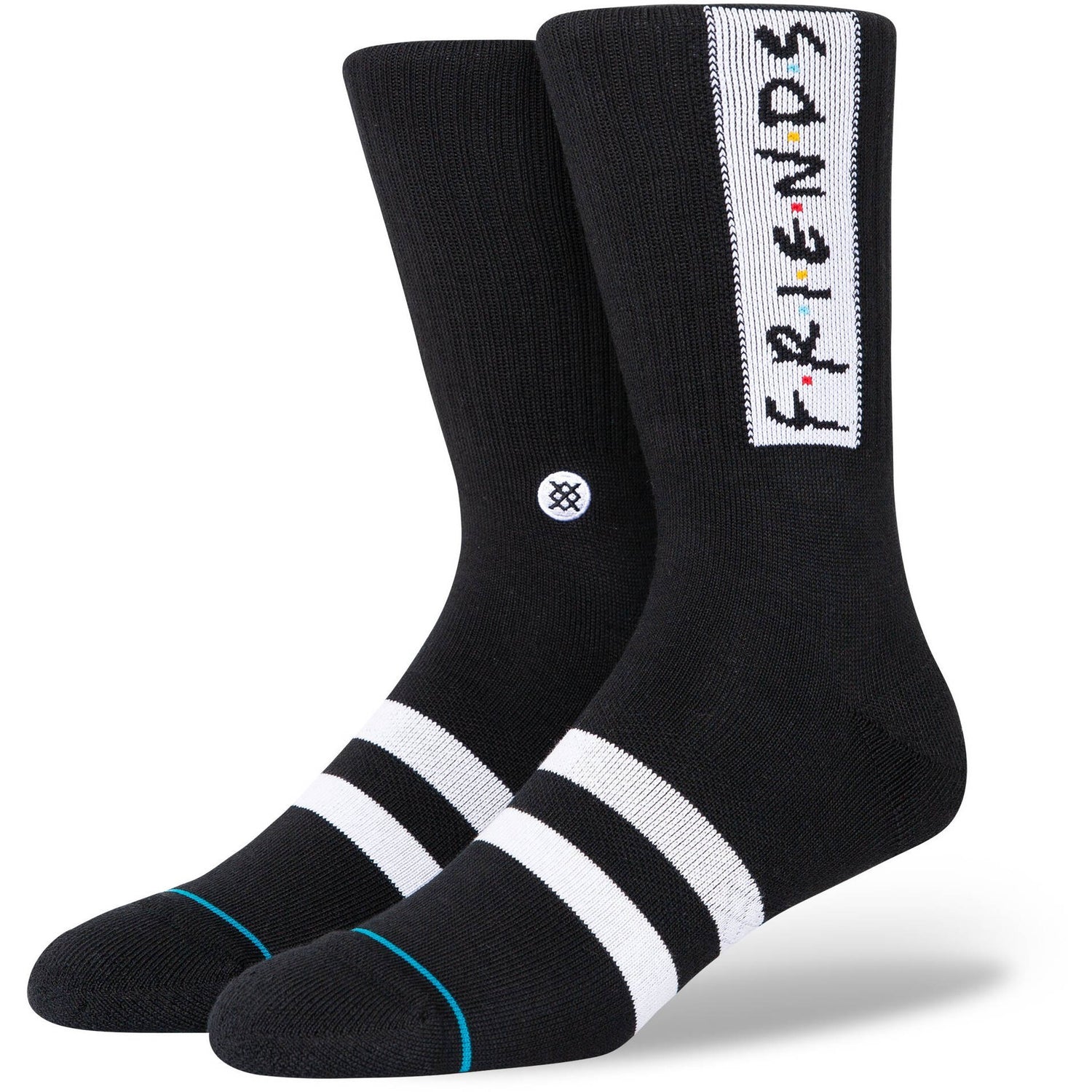 Stance Friends The First One Socks - Black Med