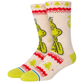 Stance The Grinch Grinch Sweater Socks - Canvas Lrg