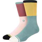 Stance Blocked Crew Socks - Multi