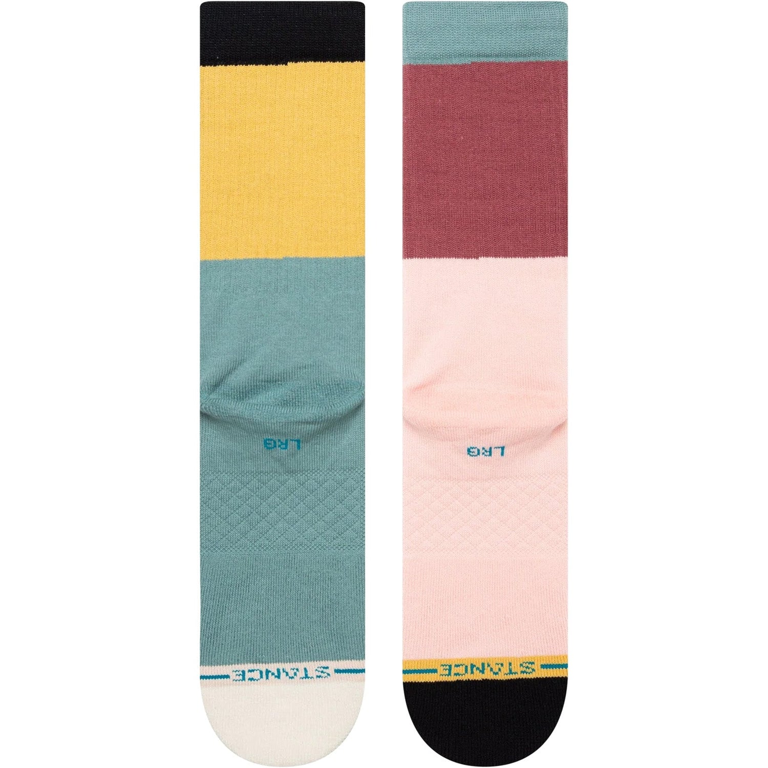 Stance Blocked Crew Socks - Multi