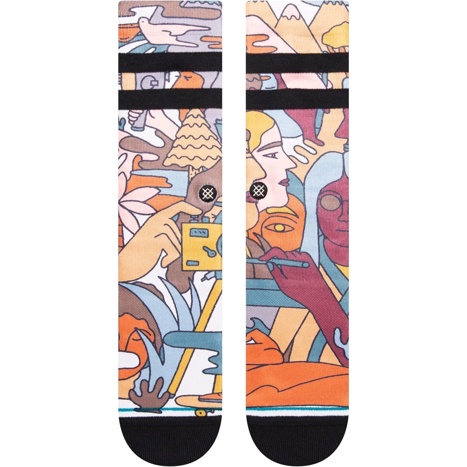 Stance Calication Socks - Vintage White
