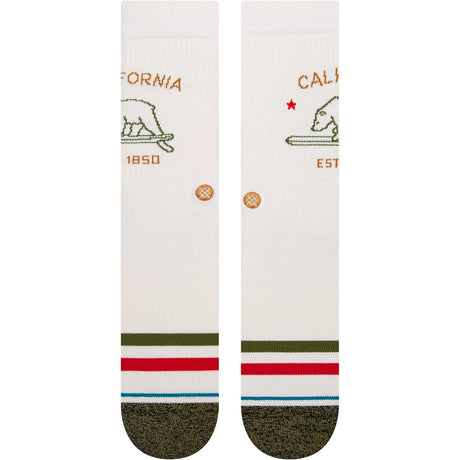 Stance California Republic 2 Socks - Off White