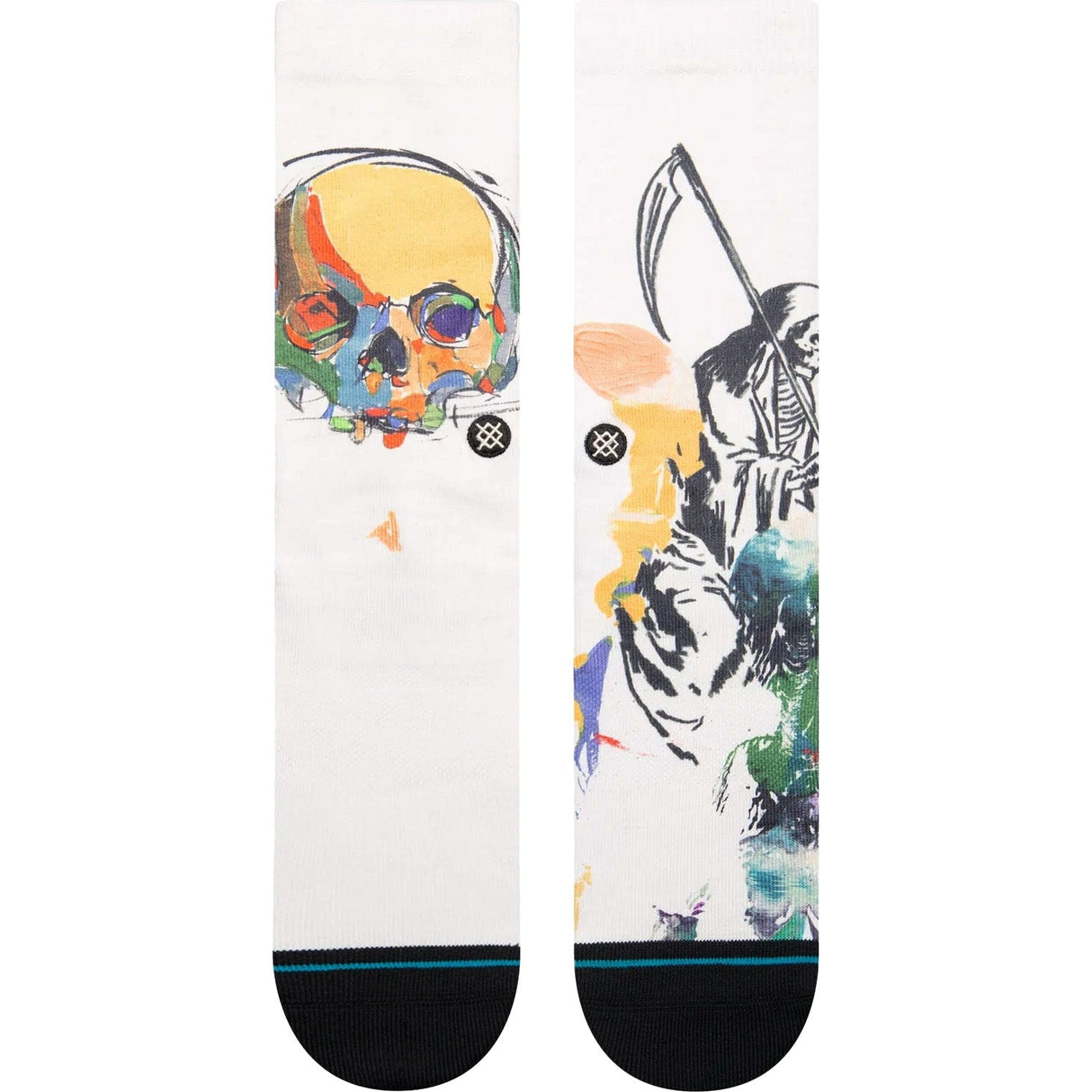 Stance Sickle Socks - Vintage White