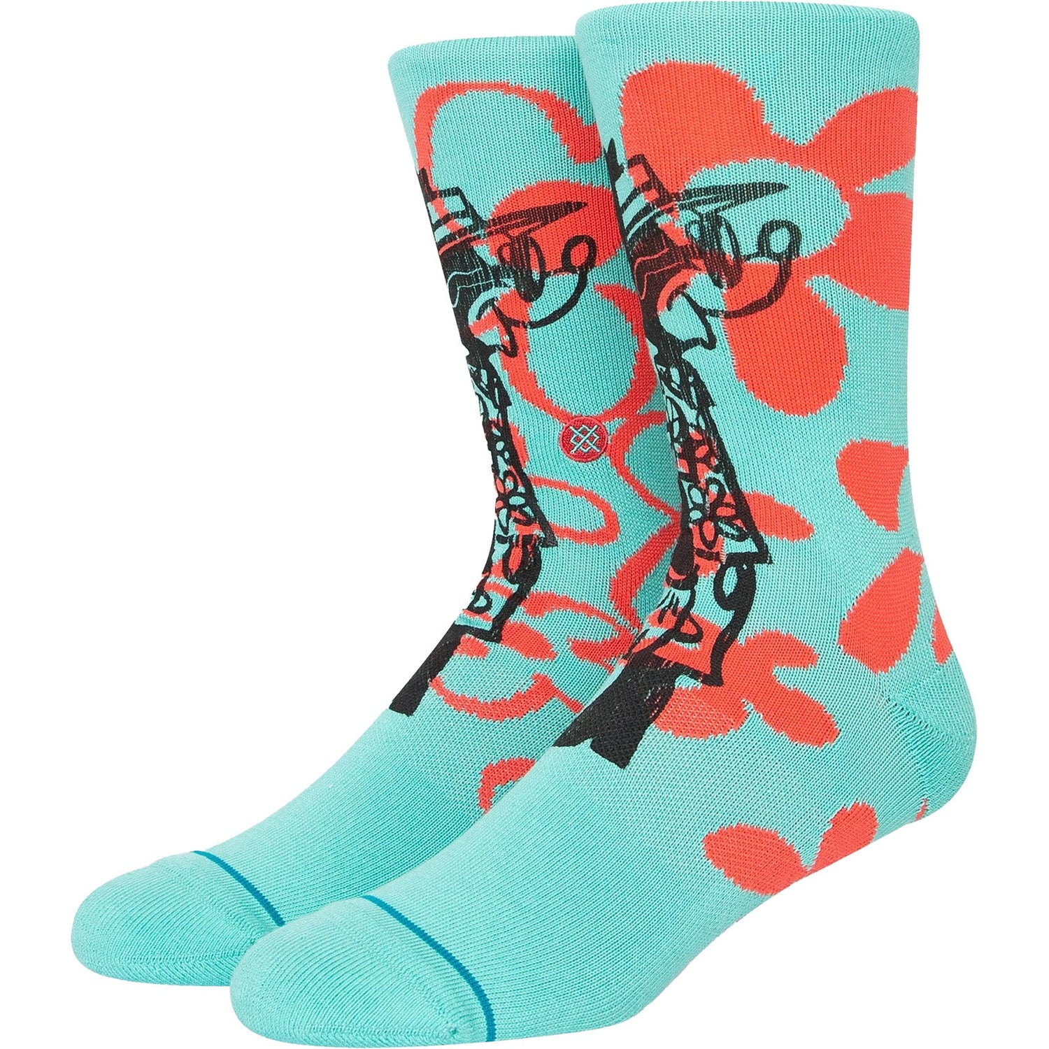 Stance x Disney Surf Check Socks - Russ Pope