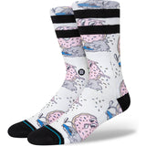 Stance Cruizin For A Bruisin Socks - Off White
