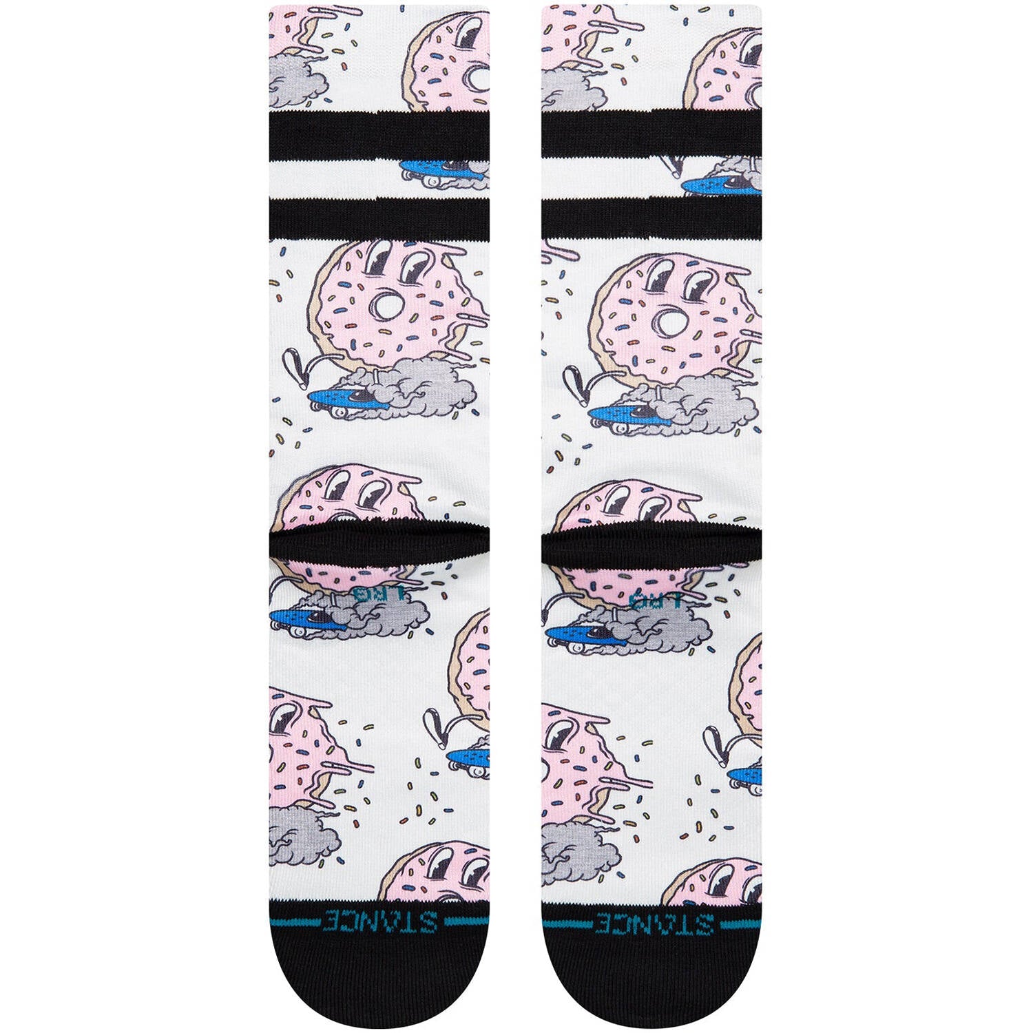 Stance Cruizin For A Bruisin Socks - Off White