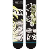 Stance Disorted Socks - Black