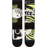 Stance Disorted Socks - Black