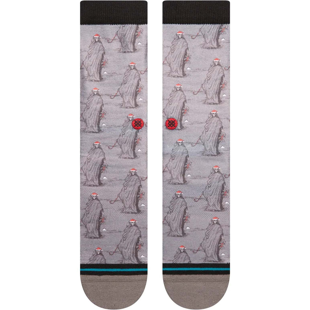 Stance Happy Holideath Socks - Grey