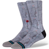 Stance Happy Holideath Socks - Grey