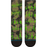 Stance Down In Whoville Crew Socks - Black