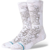Stance DJ Trooper Crew Socks - White