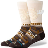 Stance Have Some Eggnog Crew Socks - Dark Brown