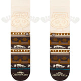 Stance Have Some Eggnog Crew Socks - Dark Brown