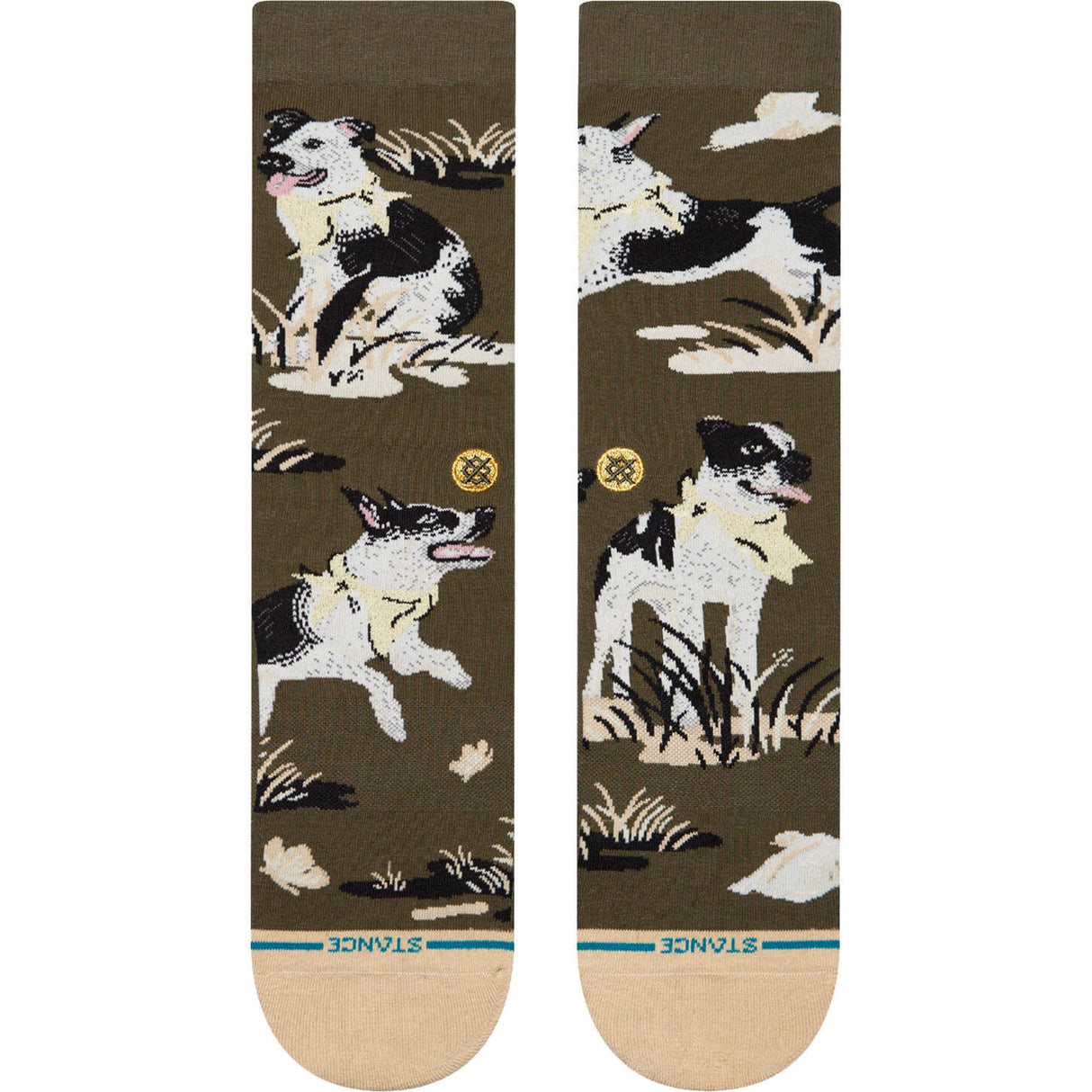 Stance Ishod Crew Socks - Dark Green