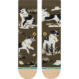 Stance Ishod Crew Socks - Dark Green