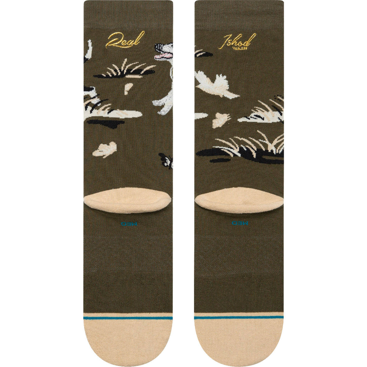 Stance Ishod Crew Socks - Dark Green
