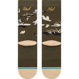 Stance Ishod Crew Socks - Dark Green