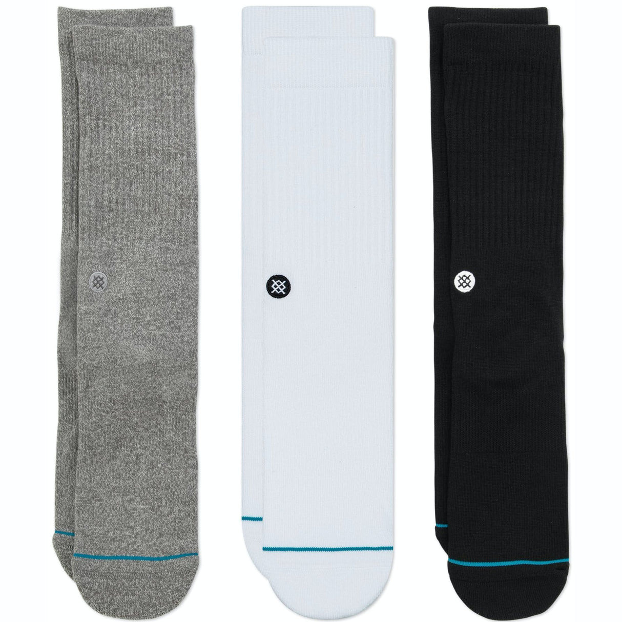 Stance Icon (3 Pk) Socks - Multi