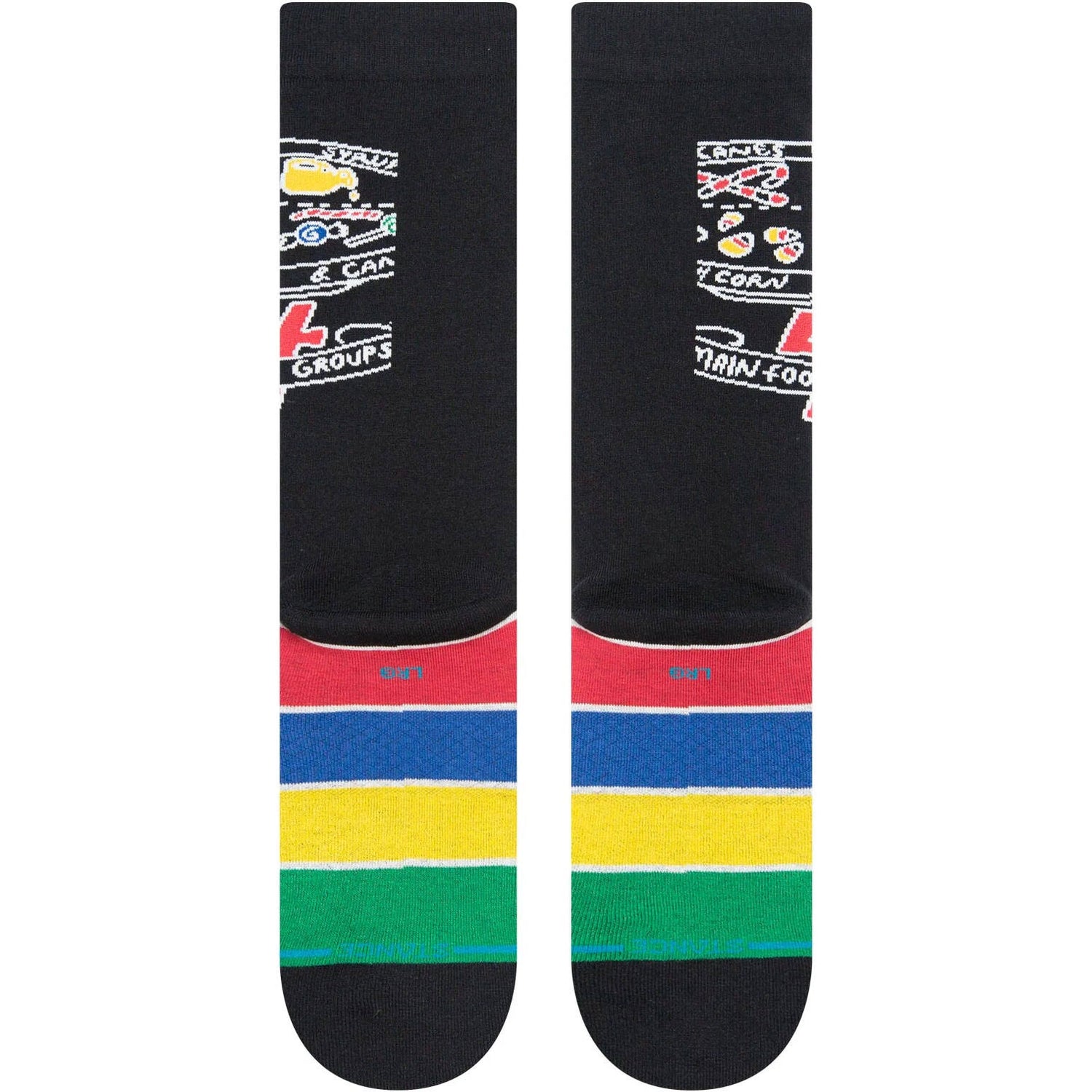 Stance X Elf Food Groups Socks